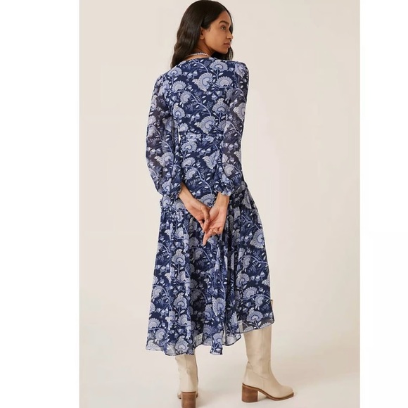 HUTCH Floral wrap maxi dress - Picture 3 of 11